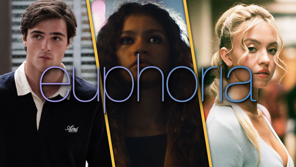 EUPHORIA ZENDAYA SYDNEY SWEENEY JACOB ELORDI